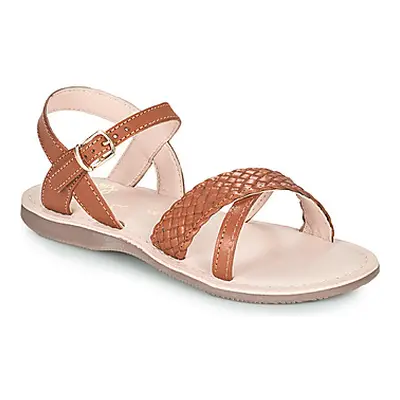 Little Mary LIANE girls's Children's Sandals in Brown