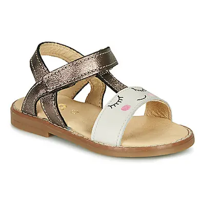 GBB NAZETTE girls's Children's Sandals in Beige