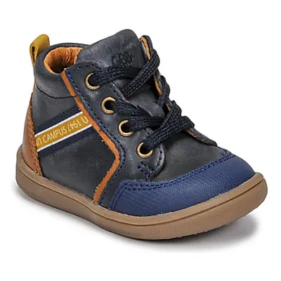 GBB GERMAIN boys's Children's Shoes (High-top Trainers) in Blue