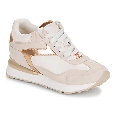 Gioseppo CASTILE women's Shoes (Trainers) in Beige