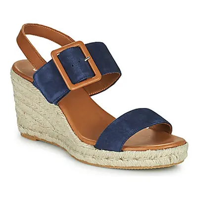 JB Martin IRINA women's Espadrilles / Casual Shoes in Blue