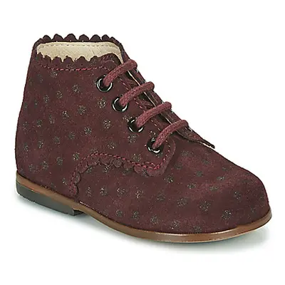 Little Mary VIVALDI girls's Children's Shoes (High-top Trainers) in Bordeaux