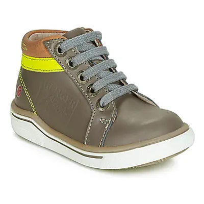 GBB QUITO boys's Children's Shoes (High-top Trainers) in Grey