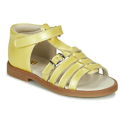 GBB ANTIGA girls's Children's Sandals in Yellow