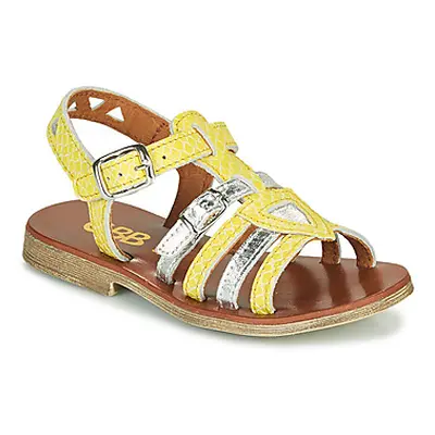 GBB FANNI girls's Children's Sandals in Yellow