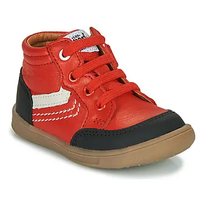 GBB VIGO boys's Children's Shoes (High-top Trainers) in Red