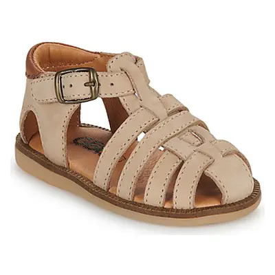 GBB CORENTIN boys's Children's Sandals in Beige