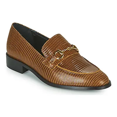 JB Martin AMICALE women's Loafers / Casual Shoes in Brown