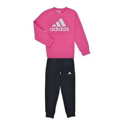 Adidas Essentials Logo Fleece Jogger Set girls's in Pink