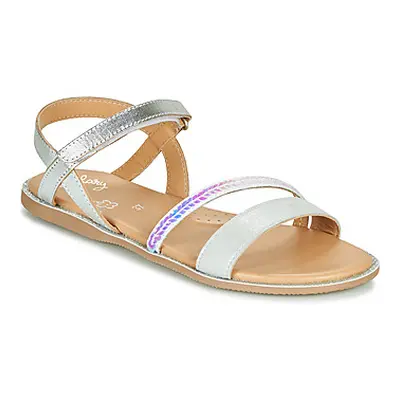 Little Mary DOLERON girls's Children's Sandals in Silver