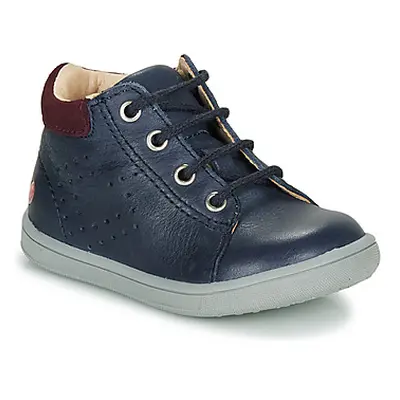 GBB FOLLIO boys's Children's Shoes (High-top Trainers) in Blue