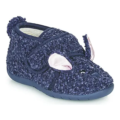 Little Mary LAPINVELCRO boys's Children's Slippers in Blue