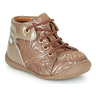 GBB OLSA girls's Children's Shoes (High-top Trainers) in Beige