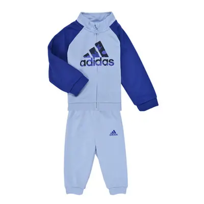 Adidas Essentials Print Track Suit boys's Sets & Outfits in Blue