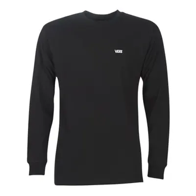 Vans LEFT CHEST HIT LS men's in Black