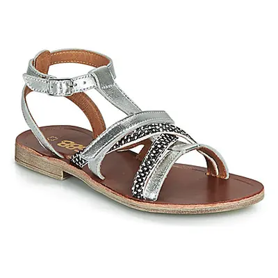 GBB JULIA girls's Children's Sandals in Silver