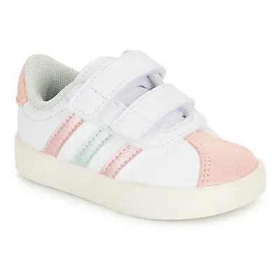 Adidas VL COURT 3.0 CF I girls's Children's Shoes (Trainers) in White