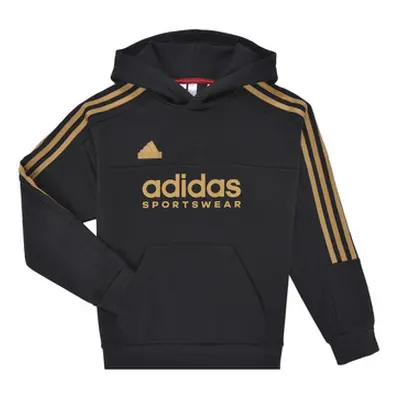 Adidas Tiro Nations Pack Hood boys's Children's sweatshirt in Black