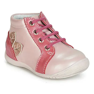 GBB FRANCKIE girls's Children's Shoes (High-top Trainers) in Pink