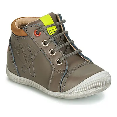 GBB TARAVI boys's Children's Shoes (High-top Trainers) in Grey