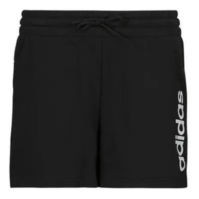 Adidas Essentials Linear French Terry Shorts women's Shorts in Black