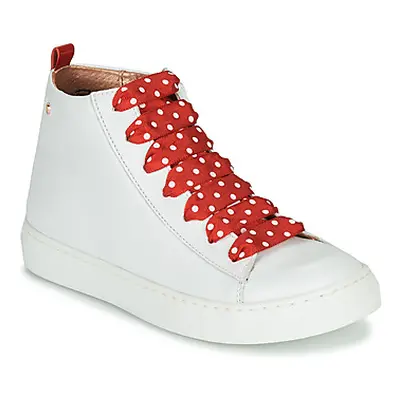 Little Mary SASHA (VE014) girls's Children's Shoes (High-top Trainers) in White