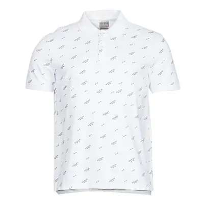 Guess COREY SS POLO men's Polo shirt in White