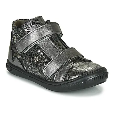 Little Mary JACKLYN girls's Children's Shoes (High-top Trainers) in Silver