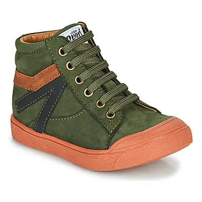 GBB ARNOLD boys's Children's Shoes (High-top Trainers) in Green