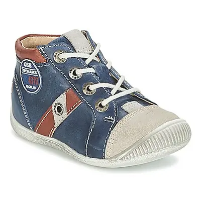 GBB SILVIO boys's Children's Shoes (High-top Trainers) in Blue