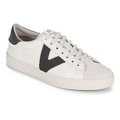 Victoria BERLIN PIEL CONTRASTE men's Shoes (Trainers) in White