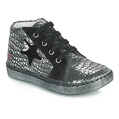 GBB LETO girls's Children's Shoes (High-top Trainers) in Black