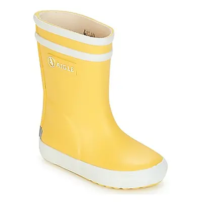 Aigle BABY FLAC girls's Children's Wellington Boots in Yellow