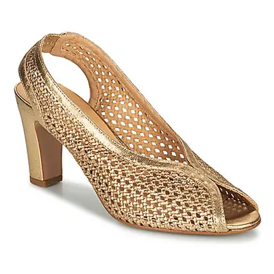 JB Martin LUXE women's Court Shoes in Gold