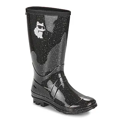 Karl Lagerfeld Z30311/09B girls's Children's Wellington Boots in Black