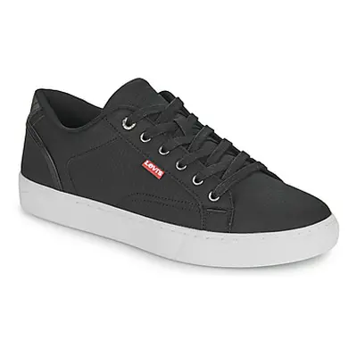 Levis COURTRIGHT men's Shoes (Trainers) in Black