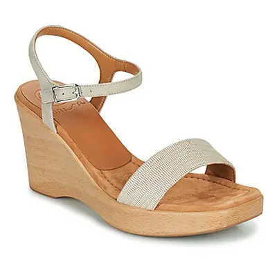 Unisa RITA women's Sandals in Beige