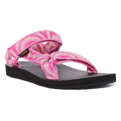 Teva Original Universal Tie Dye Effect women's Sandals in Pink