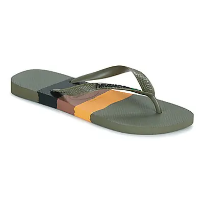 Havaianas BRASIL TECH men's Flip flops / Sandals (Shoes) in Kaki