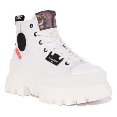 Palladium Revolt Hi TX women's Boots in White