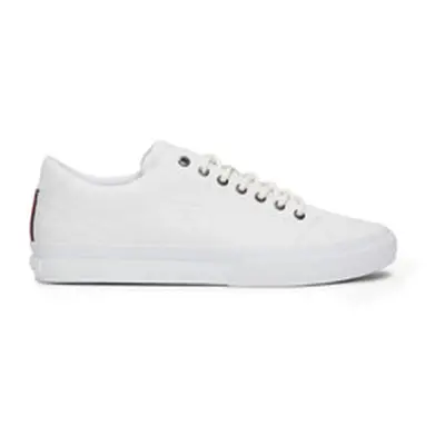 Tommy Hilfiger H HI VULC STREET LOWLTH men's Shoes (Trainers) in White