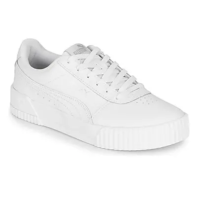 Puma CARINA women's Shoes (Trainers) in White