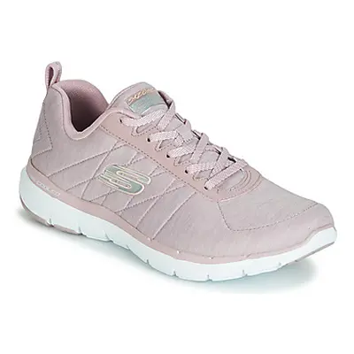 Skechers FLEX APPEAL 3.0 INSIDERS women's Shoes (Trainers) in Pink