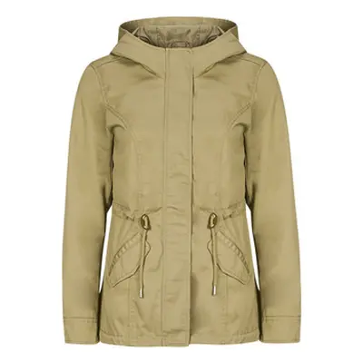 Only ONLLORCA 2023 CANVAS PARKA CC women's Parka in Green