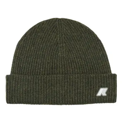 K-Way BRICE CARDIGAN STITCH WOOL men's Beanie in Kaki