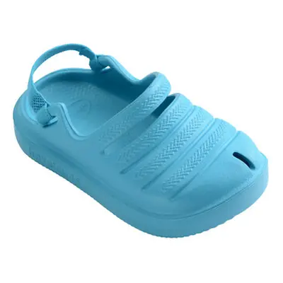 Havaianas BABY CLOG II girls's Children's Clogs (Shoes) in Blue