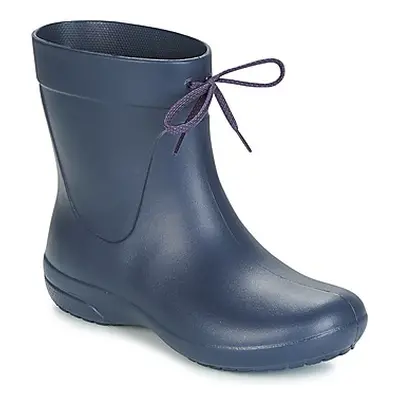 Crocs FREESAIL SHORTY RAIN BOOT women's Wellington Boots in Blue