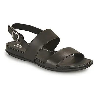 FitFlop GRACIE LEATHER BACK-STRAP SANDALS women's Sandals in Black