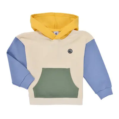 Petit Bateau TRIALI boys's Children's sweatshirt in Multicolour