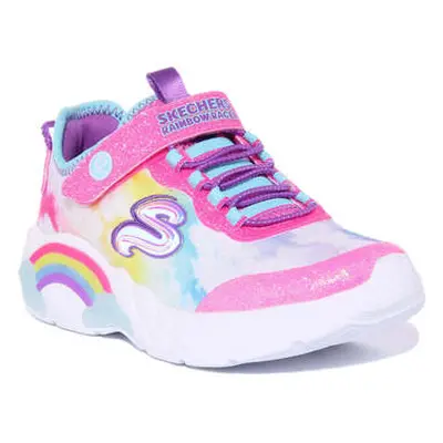 Skechers Rainbow Racer boys's Trainers in Pink